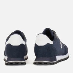 BOSS Men's Parkour Runn Trainers - Dark Blue -Cheap Stepwise Footwear Store 13470590 8815053240518114