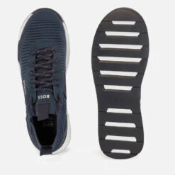 BOSS Men's Titanium Runn Trainers - Dark Blue 7 BOSS Men's Titanium Runn Trainers - Dark Blue -Cheap Stepwise Footwear Store 13470602 4205053240065471