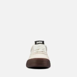 Clarks Youth Cica Trainers - Off White Suede -Cheap Stepwise Footwear Store 13523242 7234940445389109