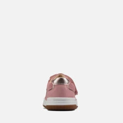 Clarks Kids' Fawn Solo Trainers - Light Pink Lea -Cheap Stepwise Footwear Store 13523267 1304940433950268