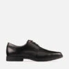 Clarks Youth Scala Step School Shoes - Black Leather