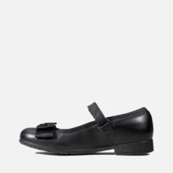 Clarks Kids' Scalaap School Shoes - Black Leather -Cheap Stepwise Footwear Store 13523526 1094940443926102