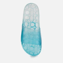 Coach Women's Ulyssa Slide Sandals - Sea Mist -Cheap Stepwise Footwear Store 13528224 4744933236746220