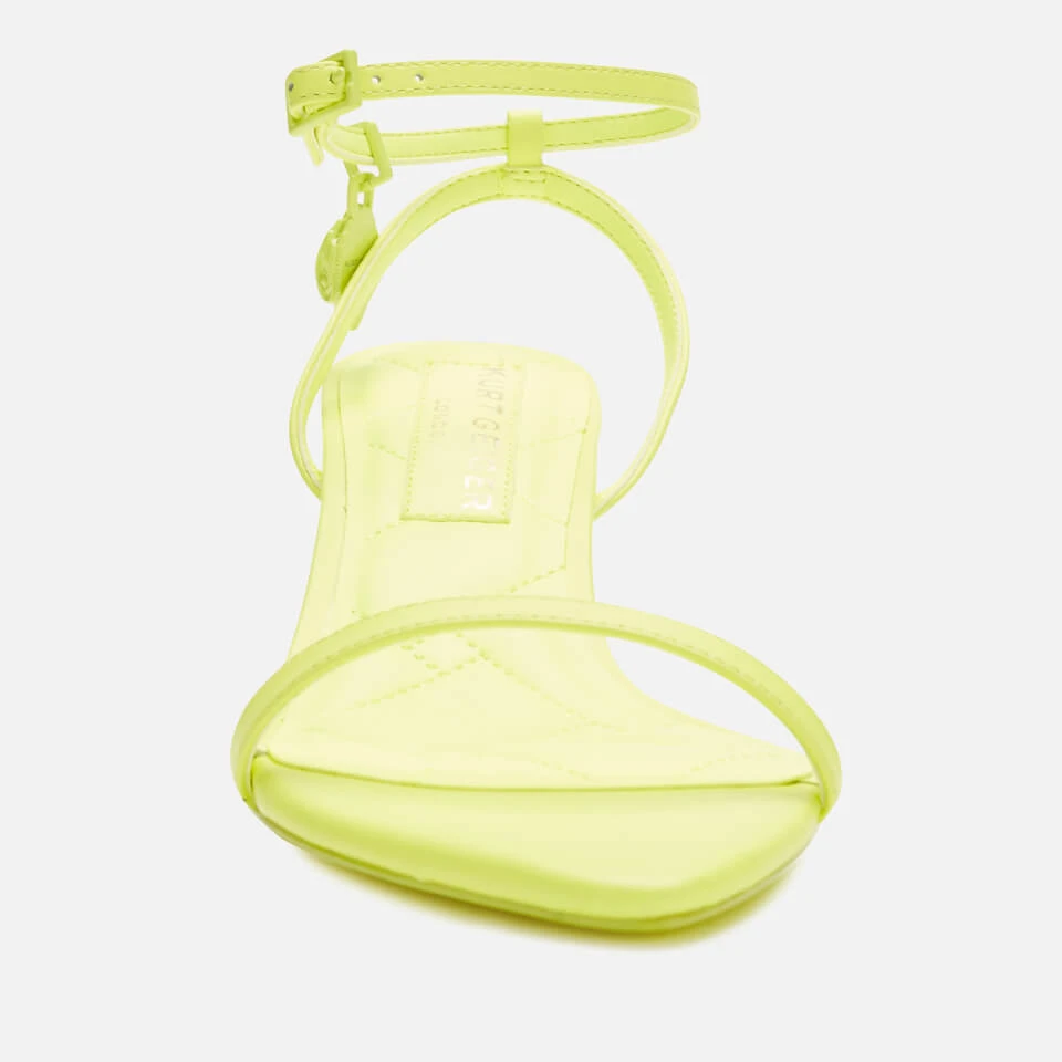Kurt Geiger London Women's Shoreditch Barely There Heeled Sandals - Yellow 2 Kurt Geiger London Women's Shoreditch Barely There Heeled Sandals - Yellow - Image 2