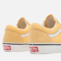 Vans Women's Old Skool Trainers - Flax/True White -Cheap Stepwise Footwear Store 13531039 1464947746635731