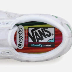 Vans X Crayola Women's Comfycush Old Skool Trainers - DIY/Imagination Construction -Cheap Stepwise Footwear Store 13531079 2884935274941882