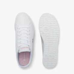 Lacoste Junior Carnaby Evo Trainers - White -Cheap Stepwise Footwear Store 13559345 1934935520174131