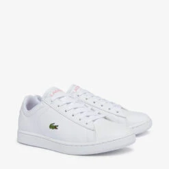 Lacoste Junior Carnaby Evo Trainers - White -Cheap Stepwise Footwear Store 13559345 6334935520074033