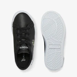 Lacoste Infant Powercourt Trainers - Black -Cheap Stepwise Footwear Store 13559400 1054935521699574