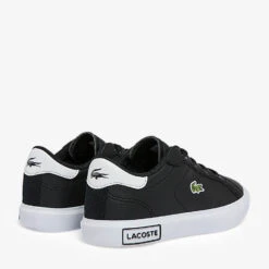 Lacoste Infant Powercourt Trainers - Black -Cheap Stepwise Footwear Store 13559400 1734935521644056