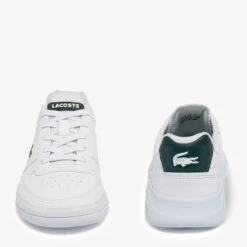 Lacoste Junior Game Advance Trainers - White/Green -Cheap Stepwise Footwear Store 13559477 1404935523628151