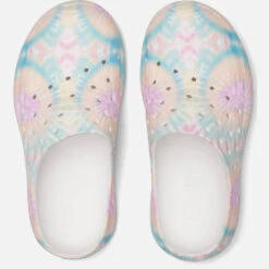 TOMS Women's Alpargata Mallow Vegan Mules - Candy Pink Tie Dye -Cheap Stepwise Footwear Store 13624855 1004961760712662