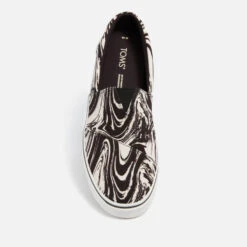 TOMS Men's Alpargata Fenix Vegan Canvas Trainers - Black Psychedelic -Cheap Stepwise Footwear Store 13624945 1204994390898090