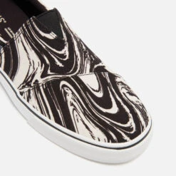 TOMS Men's Alpargata Fenix Vegan Canvas Trainers - Black Psychedelic -Cheap Stepwise Footwear Store 13624945 8524994390961684