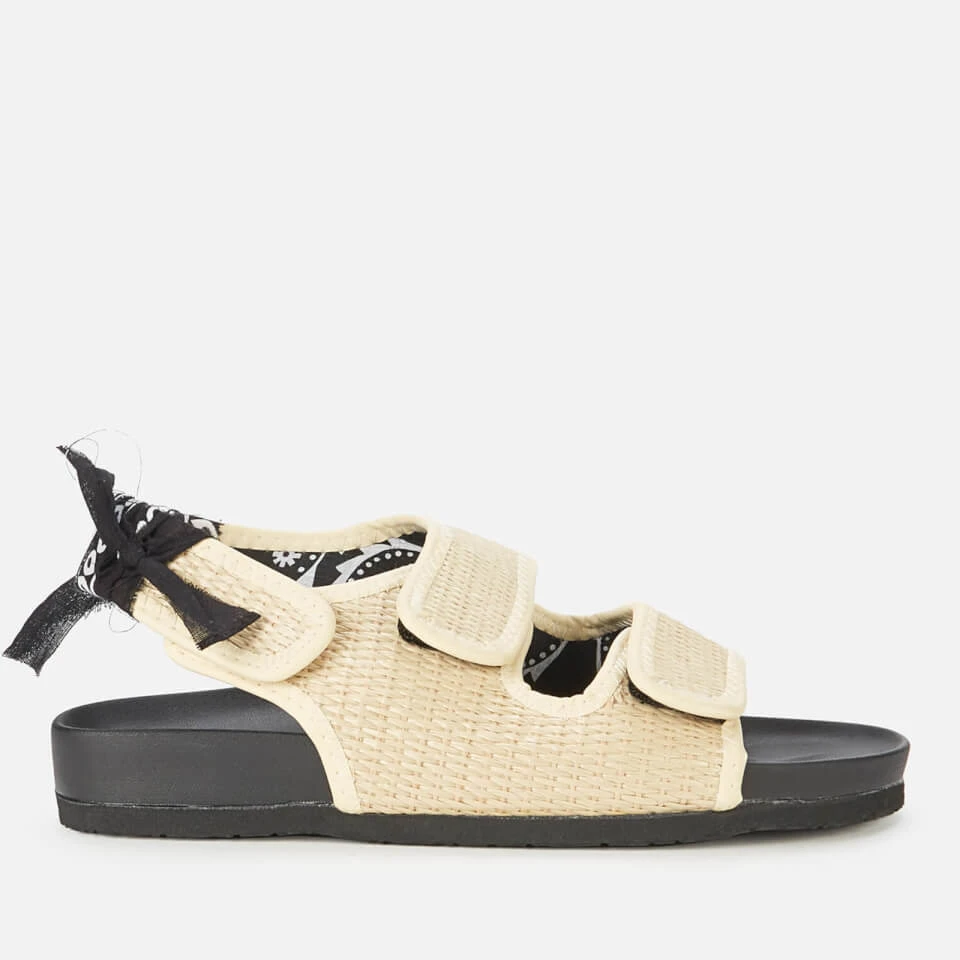 Arizona Love Women's Apache Bandana Raffia Sandals 1 Arizona Love Women's Apache Bandana Raffia Sandals