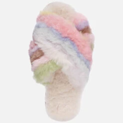 EMU Australia Women's Mayberry Rainbow Sheepskin Slippers - Pastel -Cheap Stepwise Footwear Store 13642026 5634958872906965