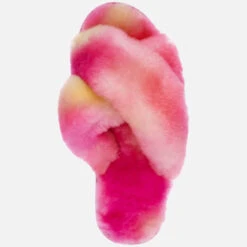 EMU Australia Women's Mayberry Tie Dye Sheepskin Slippers - Calippo -Cheap Stepwise Footwear Store 13642033 1274958873087160