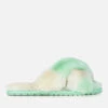 EMU Australia Women's Mayberry Tie Dye Sheepskin Slippers - Neon Mint