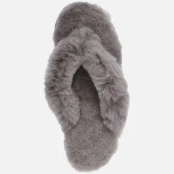 EMU Australia Women's Pitta Sheepskin Slippers - Charcoal -Cheap Stepwise Footwear Store 13642054 1984958873609343