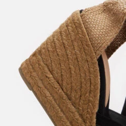 Castañer Women's Chiara 8Ed Wedged Espadrilles - Negro -Cheap Stepwise Footwear Store 13647465 1994953735471708