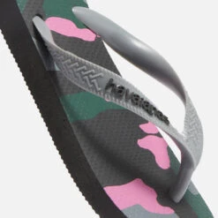 Havaianas Girls Camo Flip Flops - Black -Cheap Stepwise Footwear Store 13651586 1924964319627954