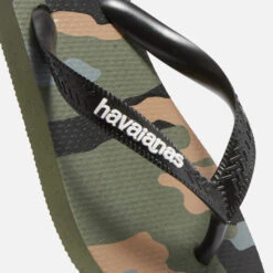 Havaianas Boys Camo Flip Flops - Green -Cheap Stepwise Footwear Store 13651599 6174964319803064