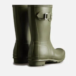 Hunter Women's Original Short Wellies - Olive Leaf -Cheap Stepwise Footwear Store 13660403 2104964020783647