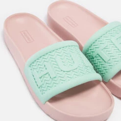 Hunter Logo-Detailed BLOOM™ Slide Sandals -Cheap Stepwise Footwear Store 13660491 1934976983254684