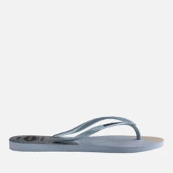 Havaianas Women's Slim Palette Glow Flip Flops - Ashley Blue -Cheap Stepwise Footwear Store 13664902 9485047547593800