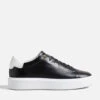 Ted Baker Women's Lornea Leather Flatform Trainers - White/Black