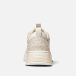 MICHAEL Michael Kors Theo Running-Style Leather And Canvas Trainers -Cheap Stepwise Footwear Store 13734278 9614991267192190