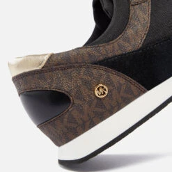 MICHAEL Michael Kors Michael Kors Callan Coated Canvas Trainers 7 MICHAEL Michael Kors Michael Kors Callan Coated Canvas Trainers -Cheap Stepwise Footwear Store 13734290 1534982708252082