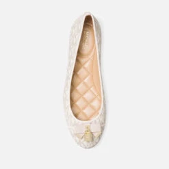 MICHAEL Michael Kors Alice Logo-Jacquard Canvas Ballet Flats -Cheap Stepwise Footwear Store 13734364 1634975418645208