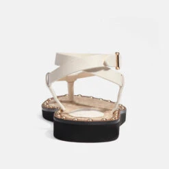 Coach Gracey Leather Sandals -Cheap Stepwise Footwear Store 13735629 1814977035626149