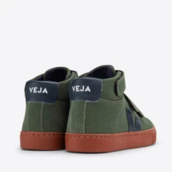 VEJA Kids' Esplar Velcro Suede And Leather-Blend Trainers -Cheap Stepwise Footwear Store 13798883 5044985570264052