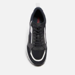 HUGO Icelin Runn Mesh, Leather And Suede Trainers -Cheap Stepwise Footwear Store 13801991 1064993071880215