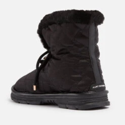 Kurt Geiger London Kids’ Mini Orson Satin-Shell Boots -Cheap Stepwise Footwear Store 13807685 9615001656953923