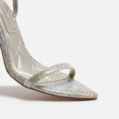 Kurt Geiger London Women's Shoreditch Barely There Heeled Sandals - Metal Comb 7 Kurt Geiger London Women's Shoreditch Barely There Heeled Sandals - Metal Comb -Cheap Stepwise Footwear Store 13831302 5924969773074097