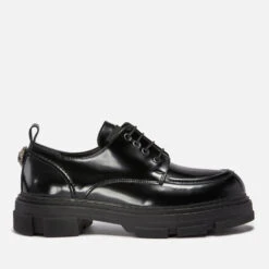 Kurt Geiger London Women's Bird Eagle Leather Lace Up Shoes - Black