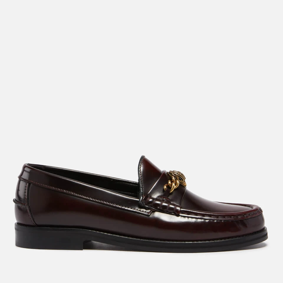 Kurt Geiger London Women's Chelsea Leather Loafers - Wine 1 Kurt Geiger London Women's Chelsea Leather Loafers - Wine