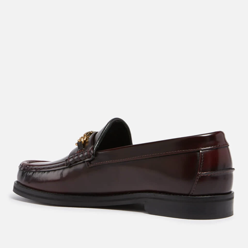 Kurt Geiger London Women's Chelsea Leather Loafers - Wine 2 Kurt Geiger London Women's Chelsea Leather Loafers - Wine - Image 2