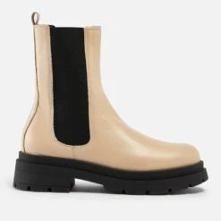 Dune Palmz Leather Chelsea Boots