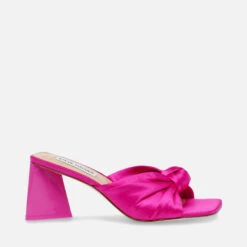 Steve Madden Steven Madden Mylah Satin Heeled Mules