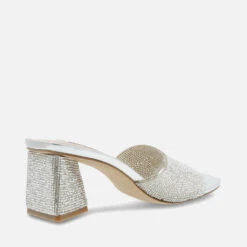 Steve Madden Attune Rhinestone Heeled Mules -Cheap Stepwise Footwear Store 13834844 1554980929094381