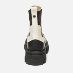 Steve Madden Merilyn Two-Tone Leather Chelsea Boots -Cheap Stepwise Footwear Store 13834866 6224986137824989