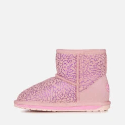 EMU Australia Kids' Shearling-Lining Suede Ankle Boots -Cheap Stepwise Footwear Store 13836280 1364981712972847