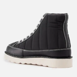 Good News Roopa Nylon And Leather-Blend Boots -Cheap Stepwise Footwear Store 13841343 1655007139142880