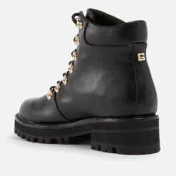 Guess Issay Leather Hiking-Style Boots 6 Guess Issay Leather Hiking-Style Boots -Cheap Stepwise Footwear Store 13844194 5574998833282643