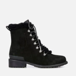 EMU Australia Billington Waterproof Suede Lace-Up Boots