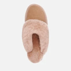 EMU Australia Jolie Suede And Shearling Slippers -Cheap Stepwise Footwear Store 13844626 1334998035782824
